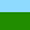 Celeste/Verde