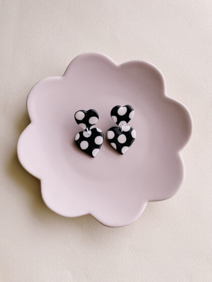 Corazones Puntos Gloss
